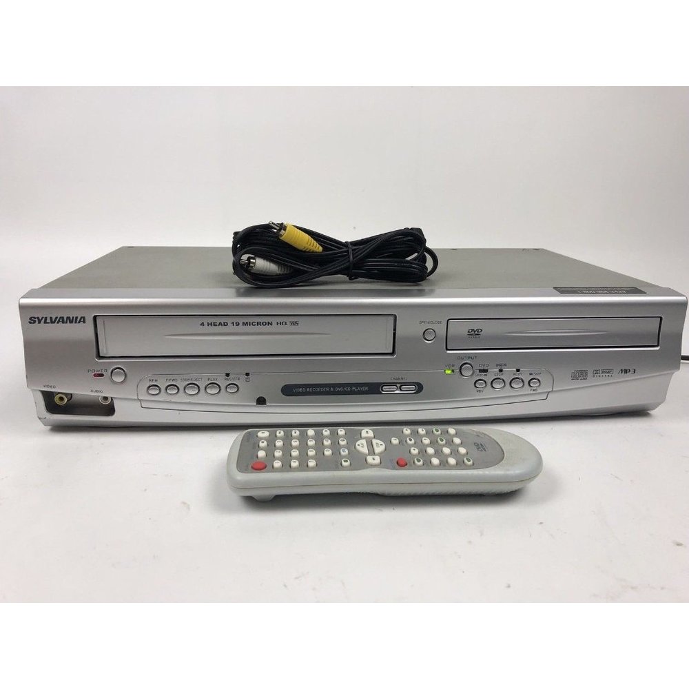 Sylvania DVC840 DVD VCR Combo Dvd Player Vhs Playe